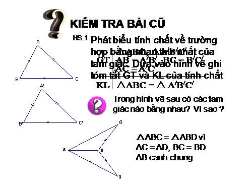 Các bài Luyện tập