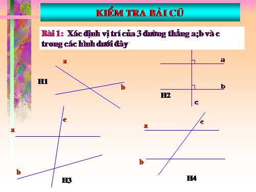 Chương I. §3. Các góc tạo bởi một đường thẳng cắt hai đường thẳng