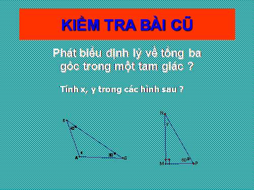 Chương II. §2. Hai tam giác bằng nhau