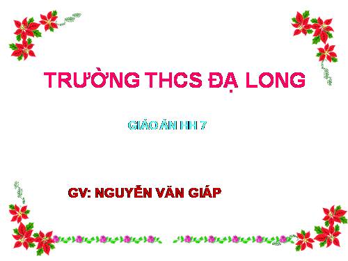 Chương III. §3. Quan hệ giữa ba cạnh của một tam giác. Bất đẳng thức tam giác