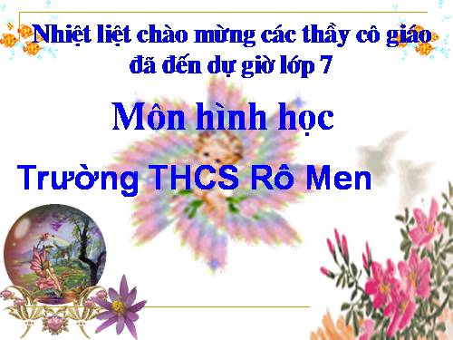 Chương II. §1. Tổng ba góc của một tam giác