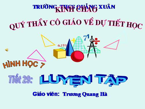 Các bài Luyện tập