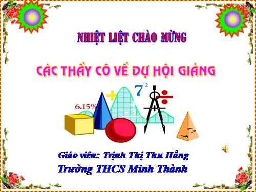 Chương III. §1. Quan hệ giữa góc và cạnh đối diện trong một tam giác