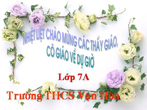 Chương III. §1. Quan hệ giữa góc và cạnh đối diện trong một tam giác