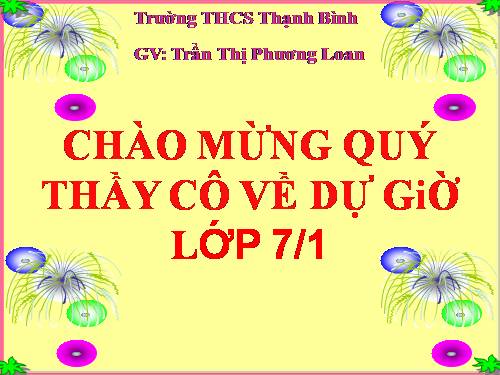 Chương III. §5. Tính chất tia phân giác của một góc