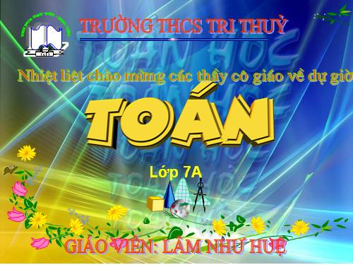 Chương III. §5. Tính chất tia phân giác của một góc