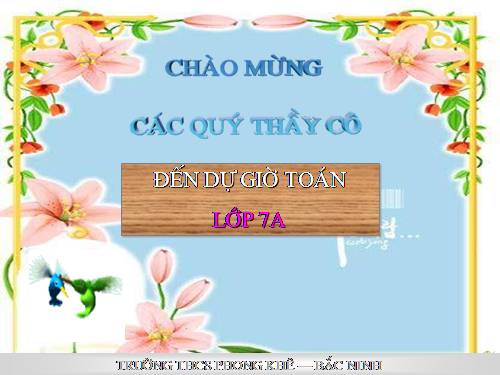 Chương II. §7. Định lí Py-ta-go