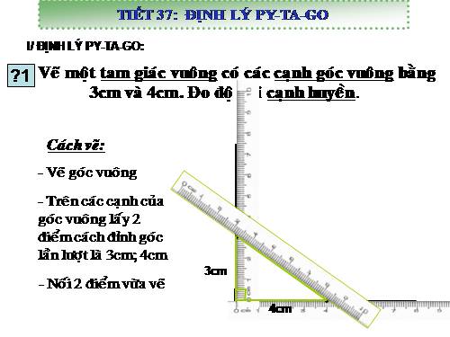 Chương II. §7. Định lí Py-ta-go