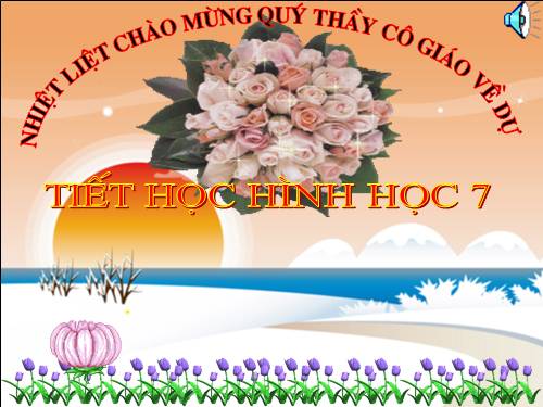 Chương III. §3. Quan hệ giữa ba cạnh của một tam giác. Bất đẳng thức tam giác