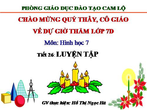 Các bài Luyện tập