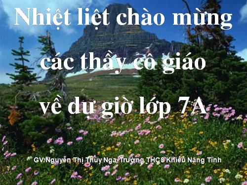 Chương II. §1. Tổng ba góc của một tam giác