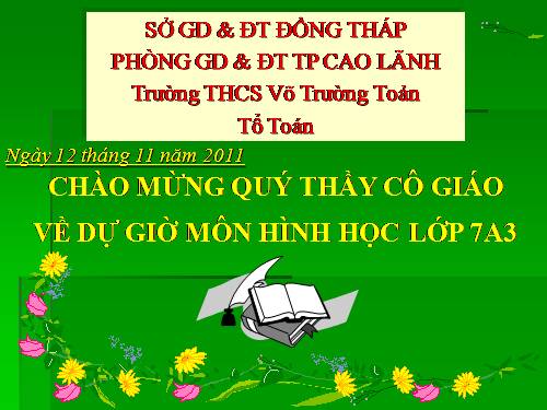 Chương II. §4. Trường hợp bằng nhau thứ hai của tam giác: cạnh-góc-cạnh (c.g.c)