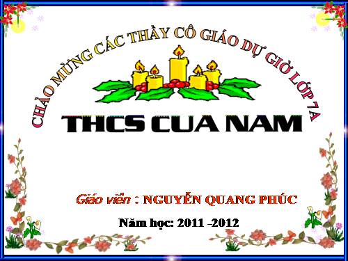 Chương II. §1. Tổng ba góc của một tam giác