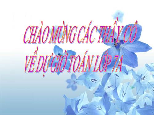 Chương II. §1. Tổng ba góc của một tam giác