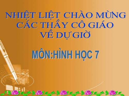 Chương II. §2. Hai tam giác bằng nhau