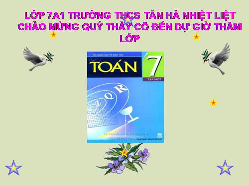 Chương II. §1. Tổng ba góc của một tam giác