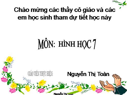 Chương II. §3. Trường hợp bằng nhau thứ nhất của tam giác: cạnh-cạnh-cạnh (c.c.c)