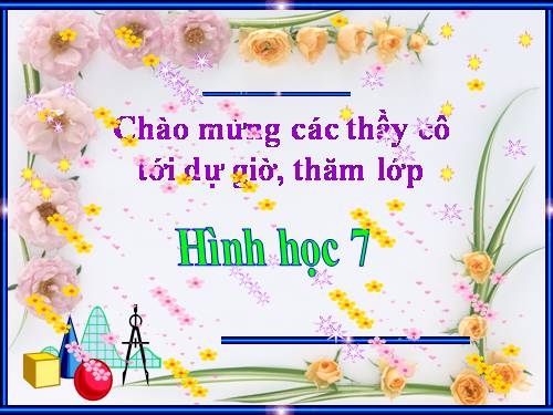 Chương II. §1. Tổng ba góc của một tam giác