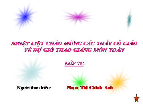 Chương I. §6. Từ vuông góc đến song song