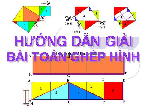 HD giải toán khó về ghép hình