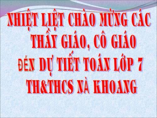 Chương III. §1. Quan hệ giữa góc và cạnh đối diện trong một tam giác