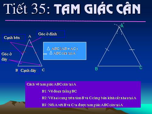 Chương II. §6. Tam giác cân