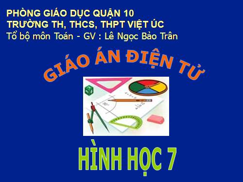 Chương III. §6. Tính chất ba đường phân giác của tam giác