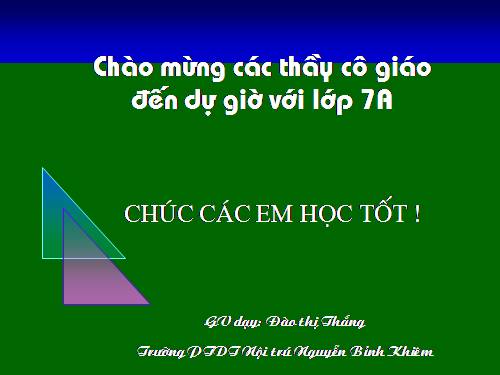 Chương II. §3. Trường hợp bằng nhau thứ nhất của tam giác: cạnh-cạnh-cạnh (c.c.c)