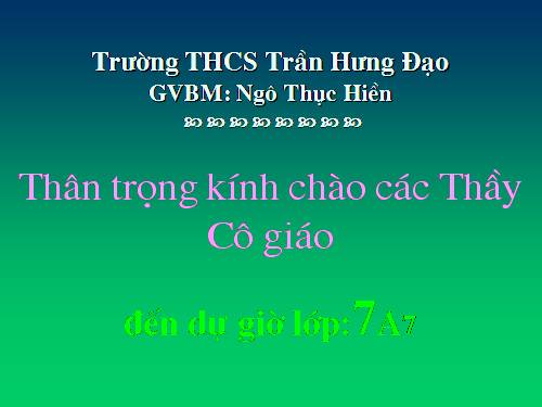 Các bài Luyện tập