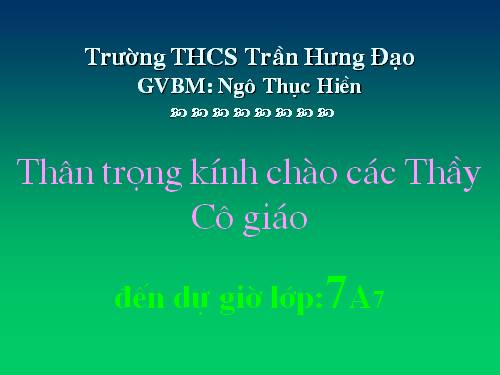 Các bài Luyện tập