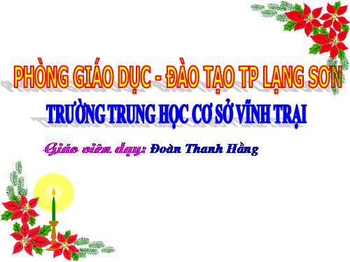 Chương III. §7. Tính chất đường trung trực của một đoạn thẳng