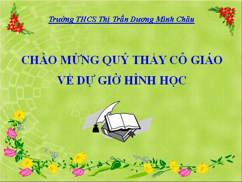 Ôn tập Chương I. Đường thẳng vuông góc. Đường thẳng song song