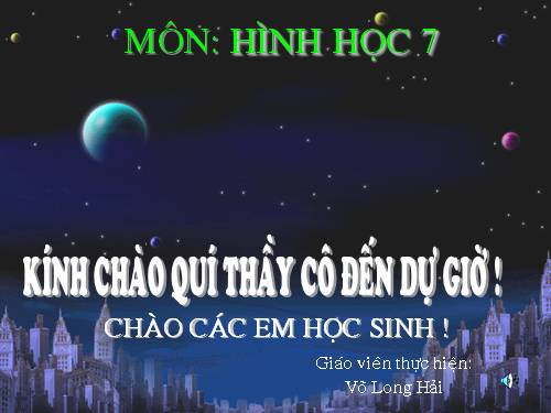 Chương III. §2. Quan hệ giữa đường vuông góc và đường xiên, đường xiên và hình chiếu