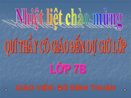 Chương II. §1. Tổng ba góc của một tam giác