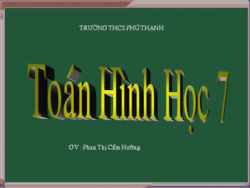 Chương II. §6. Tam giác cân