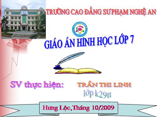 Chương III. §1. Quan hệ giữa góc và cạnh đối diện trong một tam giác