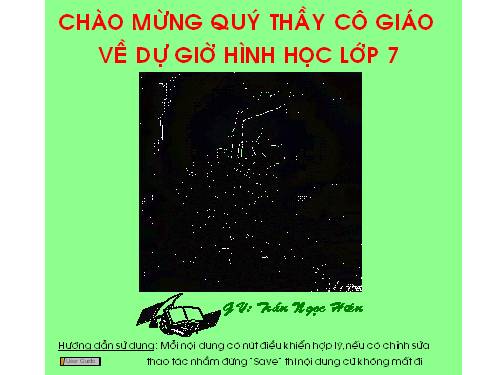 Chương II. §2. Hai tam giác bằng nhau