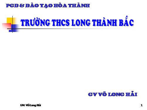 Các bài Luyện tập