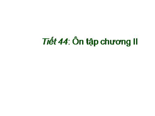 Ôn tập Chương II. Tam giác