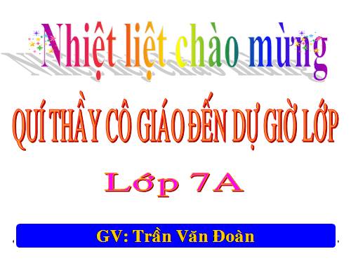 Chương II. §1. Tổng ba góc của một tam giác