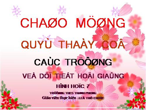 Các bài Luyện tập