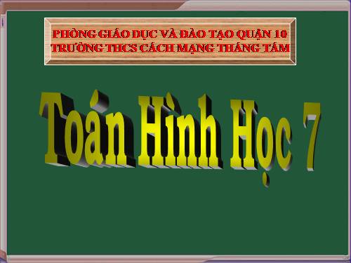 Chương II. §6. Tam giác cân