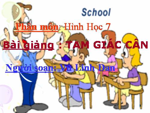 Chương II. §6. Tam giác cân