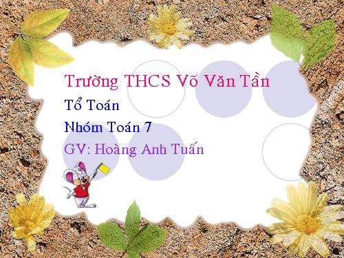 Ôn tập Chương I. Đường thẳng vuông góc. Đường thẳng song song