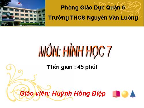 Chương II. §5. Trường hợp bằng nhau thứ ba của tam giác: góc-cạnh-góc (g.c.g)