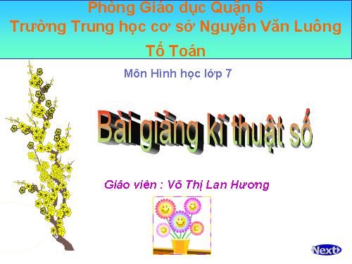 Chương II. §7. Định lí Py-ta-go