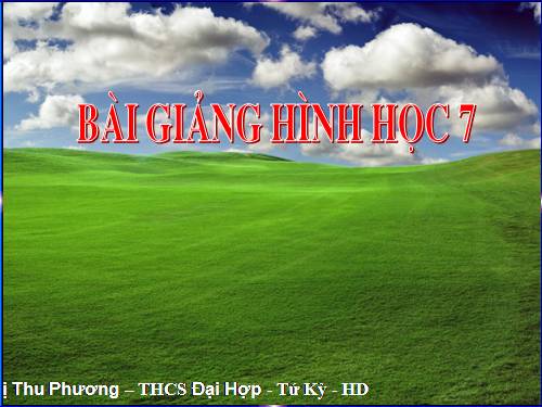 Chương II. §3. Trường hợp bằng nhau thứ nhất của tam giác: cạnh-cạnh-cạnh (c.c.c)