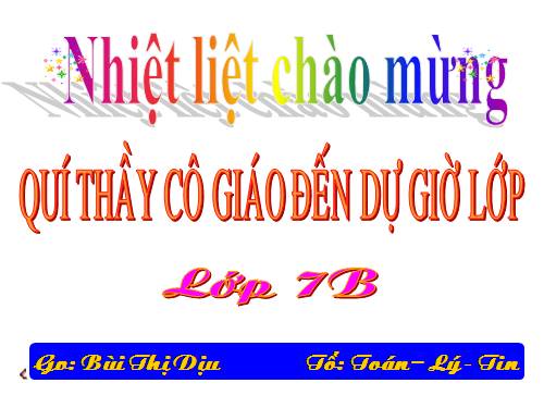 Chương II. §1. Tổng ba góc của một tam giác