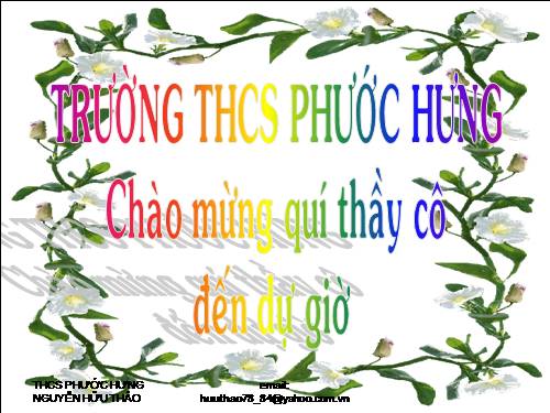 Chương II. §8. Các trường hợp bằng nhau của tam giác vuông