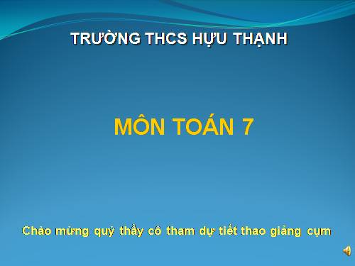 Chương II. §2. Hai tam giác bằng nhau